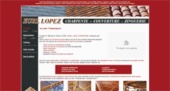 Desktop Screenshot of lopezcouverture.com