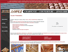 Tablet Screenshot of lopezcouverture.com